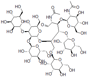 CAS#: 70573-04-5, Mannosyl(5)-N-Acetyl(2)-Glucose