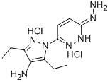 CAS#: 70589-23-0, 6-(4-Amino-3,5-Diethyl-1H-Pyrazol-1-Yl)-3(2H)-Pyridazinone Hydrazone Dihydrochloride