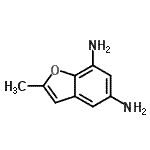 CAS#: 705928-16-1, 2-Methyl-1-benzofuran-5,7-diamine