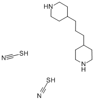 CAS 登录号：70644-48-3， 4,4'-三亚甲基二哌啶二硫氰酸酯