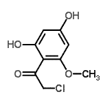 CAS 登录号：70651-70-6， 2-氯-1-(2,4-二羟基-6-甲氧基苯基)乙酮