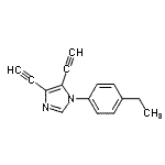 CAS#: 706785-18-4, 1-(4-Ethylphenyl)-4,5-diethynyl-1H-imidazole