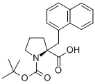 CAS 登录号：706806-81-7， 叔丁氧羰基-(S)-alpha-(1-萘基甲基)-脯氨酸