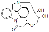 CAS 登录号：70702-55-5， 21,22-二氢-21,22-二羟基番木鳖碱-10-酮
