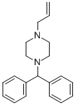 CAS#: 70713-45-0, 1-(Diphenylmethyl)-4-(2-propenyl)piperazine dihydrochloride