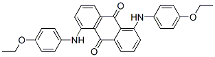 CAS 登录号：70714-73-7， 1,5-二((4-乙氧基苯基)氨基)-9,10-蒽二酮