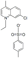 CAS#: 70714-80-6, 7-Chloro-1-ethyl-4-methylquinolinium 4-methylbenzenesulfonate