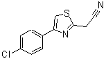 CAS#: 7072-94-8, [4-(4-Chlorophenyl)-1,3-thiazol-2-yl]acetonitrile