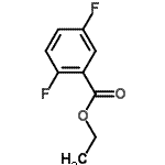 CAS 登录号：708-25-8， 乙基2,5-二氟苯甲酸酯