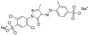 CAS#: 70815-09-7, Disodium 2,5-Dichloro-4-[4,5-Dihydro-3-Methyl-5-Oxo-4-[(4-Sulphonato-o-Tolyl)Azo]-1H-Pyrazol-1-Yl]Benzenesulphonate