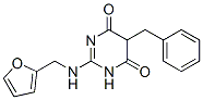 CAS#: 70829-93-5, 5-Benzyl-2-(Furfurylamino)Pyrimidine-4,6(1H,5H)-Dione