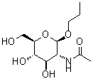 CAS 登录号：70832-36-9， 丙基 2-乙酰氨基-2-脱氧-beta-D-吡喃葡萄糖苷