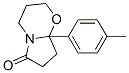 CAS 登录号：7088-17-7， 8a-(4-甲基苯基)-3,4,8,8a-四氢-2H-吡咯并[2,1-b][1,3]恶嗪-6(7H)-酮