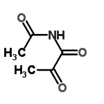 CAS#: 70881-55-9, N-Acetyl-2-oxopropanamide