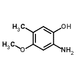 CAS#: 708967-30-0, 2-Amino-4-methoxy-5-methylphenol