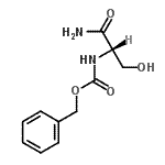 CAS 登录号：70897-15-3， 苄基N-[(1S)-2-氨基-1-(羟基甲基)-2-氧代-乙基]氨基甲酸酯