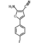 CAS#: 708976-50-5, 2-Amino-5-(4-fluorophenyl)-3-furonitrile