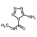 CAS#: 709015-90-7, 5-Amino-N-methyl-1H-tetrazole-1-carboxamide