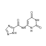 CAS#: 709018-26-8, N-(2,6-Dioxo-1,2,3,6-tetrahydro-4-pyrimidinyl)-1H-1,2,4-triazole-3-carboxamide