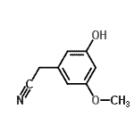 CAS#: 709043-30-1, (3-Hydroxy-5-methoxyphenyl)acetonitrile