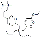 CAS#: 70942-31-3, 2-(Dimethylamino)Ethyl (Z,Z)-11,11-Dibutyl-2-Methyl-6,9,13-Trioxo-2-Aza-11-Stannahexadeca-7,14-Dien-16-Oate