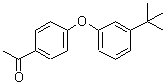 CAS 登录号：70945-85-6， 1-{4-[3-(2-甲基-2-丙基)苯氧基]苯基}乙酮