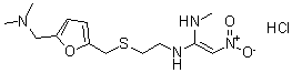 CAS 登录号：70956-04-6， 雷尼替丁盐酸盐