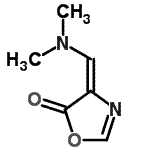 CAS 登录号：709619-59-0， (4E)-4-[(二甲基氨基)亚甲基]-1,3-恶唑-5(4H)-酮