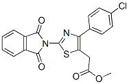 CAS#: 71013-48-4, 4-(p-Chlorophenyl)-2-(1,3-Dioxo-1H-Isoindol-2-Yl)-5-Thiazoleacetic Acid Methyl Ester