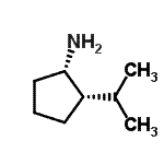 CAS 登录号：710272-88-1， (1S,2S)-2-异丙基环戊烷胺