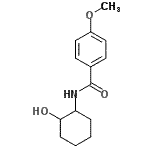 CAS#: 710290-26-9, N-(2-Hydroxycyclohexyl)-4-methoxybenzamide