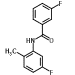 CAS 登录号：710309-87-8， 3-氟-N-(5-氟-2-甲基苯基)苯甲酰胺