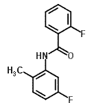 CAS 登录号：710310-20-6， 2-氟-N-(5-氟-2-甲基苯基)苯甲酰胺