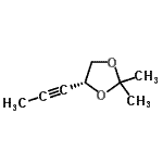 CAS#: 710324-25-7, (4R)-2,2-Dimethyl-4-(1-propyn-1-yl)-1,3-dioxolane