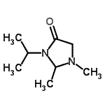 CAS#: 710355-36-5, 3-Isopropyl-1,2-dimethyl-4-imidazolidinone