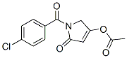 CAS#: 71039-97-9, [1-(4-Chlorobenzoyl)-5-Oxo-2H-Pyrrol-3-Yl] Acetate