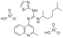 CAS#: 71079-51-1, 1-(1,5-Dimethylhexyl)-2-(2-Methyl-4-Quinolyl)-3-(2-Thiazolyl)-Guanidine Dinitrate