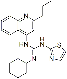 CAS#: 71079-78-2, 2-Cyclohexyl-3-(2-Propylquinolin-4-Yl)-1-(1,3-Thiazol-2-Yl)Guanidine