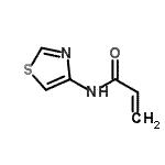 CAS#: 71169-28-3, N-(1,3-Thiazol-4-yl)acrylamide