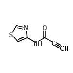 CAS#: 71169-29-4, N-(1,3-Thiazol-4-yl)-2-propynamide