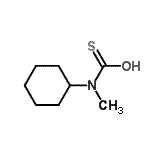 CAS#: 71192-99-9, Cyclohexyl(methyl)carbamothioic S-acid