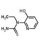 CAS#: 71196-77-5, 1-Ethyl-1-(3-hydroxy-2-pyridinyl)thiourea