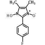 CAS#: 712287-80-4, 2-(4-Fluorophenyl)-4,5-dimethyl-1H-imidazol-1-ol 3-oxide