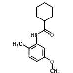 CAS#: 712298-87-8, N-(5-Methoxy-2-methylphenyl)cyclohexanecarboxamide