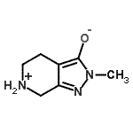 CAS#: 71233-21-1, 2-Methyl-4,5,6,7-tetrahydro-2H-pyrazolo[3,4-c]pyridin-6-ium-3-olate