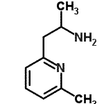 CAS 登录号：71271-62-0， 1-(6-甲基-2-吡啶基)-2-丙胺