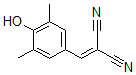CAS 登录号：71308-35-5， 2-[(4-羟基-3,5-二甲基苯基)亚甲基]丙二腈
