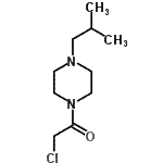 CAS#: 713522-75-9, 2-Chloro-1-(4-isobutyl-1-piperazinyl)ethanone