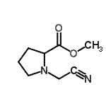 CAS#: 713540-68-2, Methyl 1-(cyanomethyl)prolinate