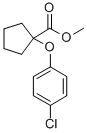 CAS 登录号：71404-09-6， 1-(对氯苯氧基)环戊烷羧酸,甲酯